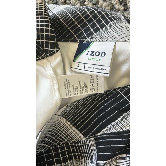 Izod Golf Ladies Sz 6 NWOT Golf Skort Zipper Pockets Golf Balls Tees Pickle Ball - Picture 6 of 6